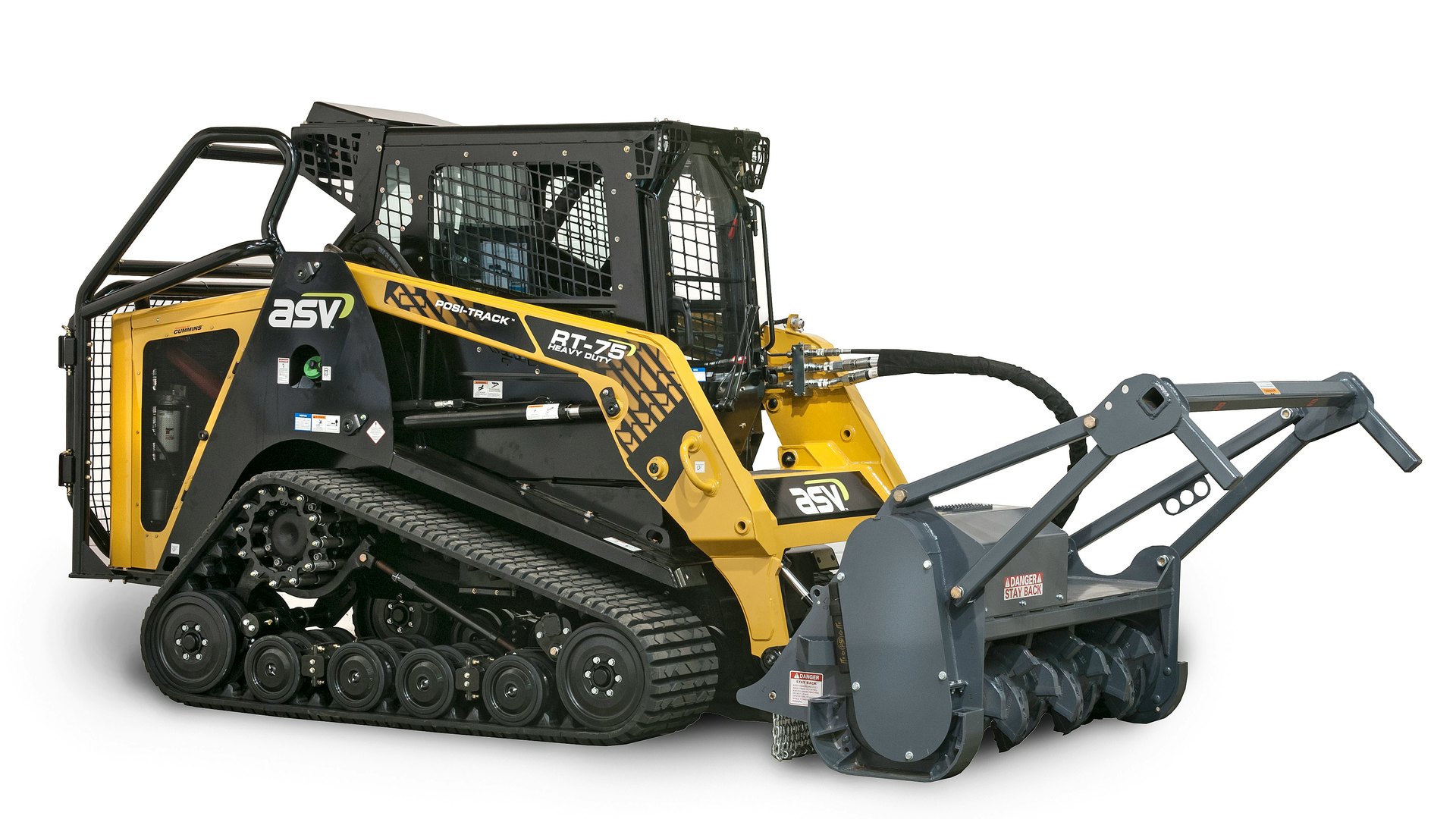 Asv Introduces Posi Track Rt 75 Heavy Duty Compact Track Loader Customized For Harsh Applications Oem Off Highway