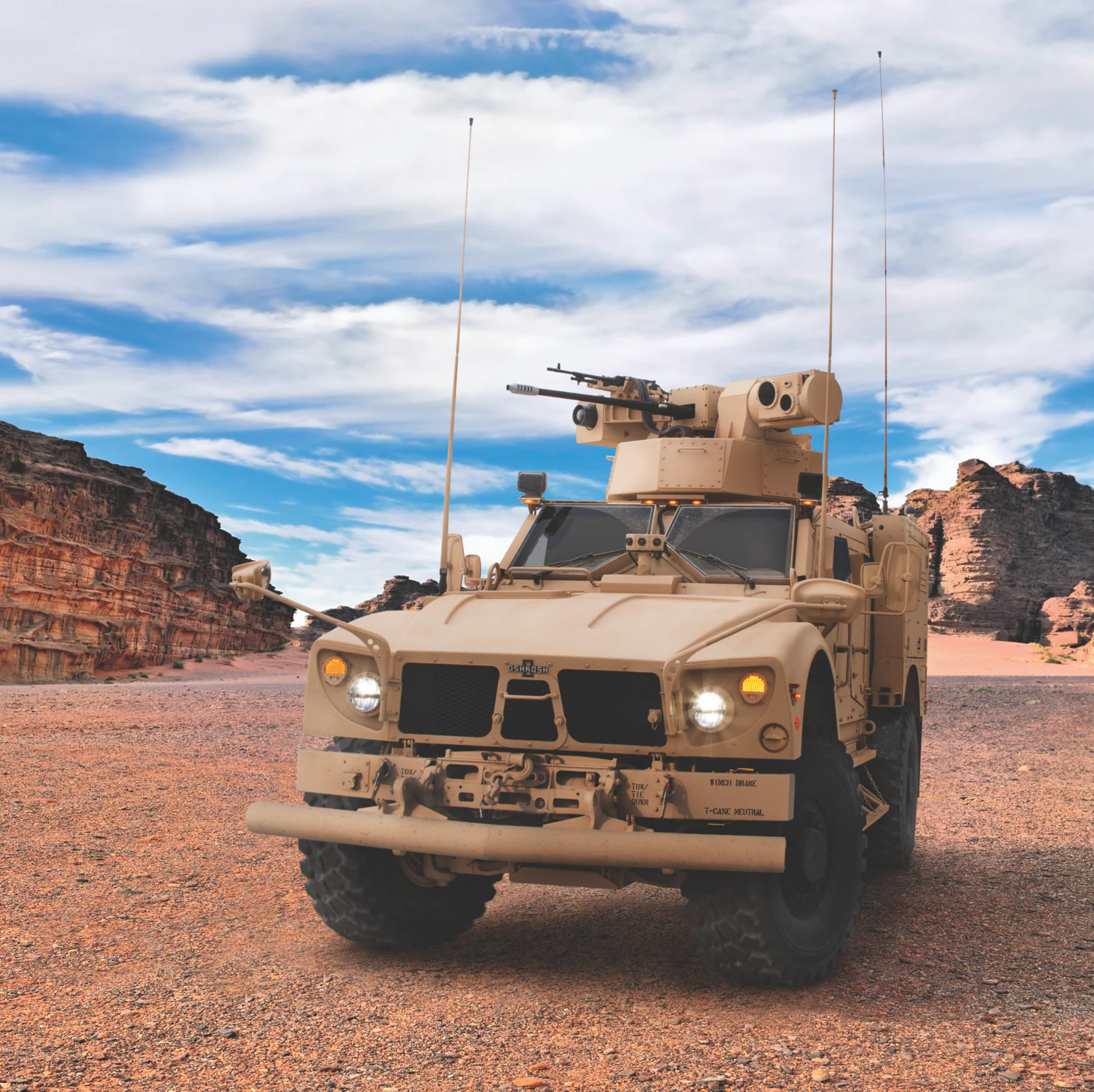Oshkosh Defense Displaying Newest Generation of Military Vehicles
