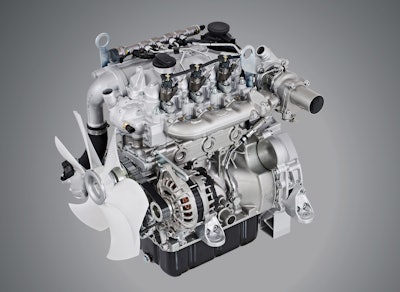 The Hatz 3H50TI is especially designed for countries where only diesel fuel with a high sulphur content is available