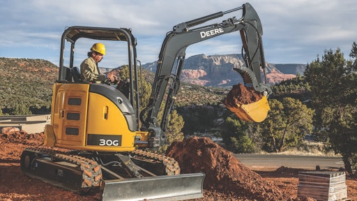 John Deere Introduces New 30g Excavator With Increased Lift Capacity At Conexpo 2017 Oem Off Highway