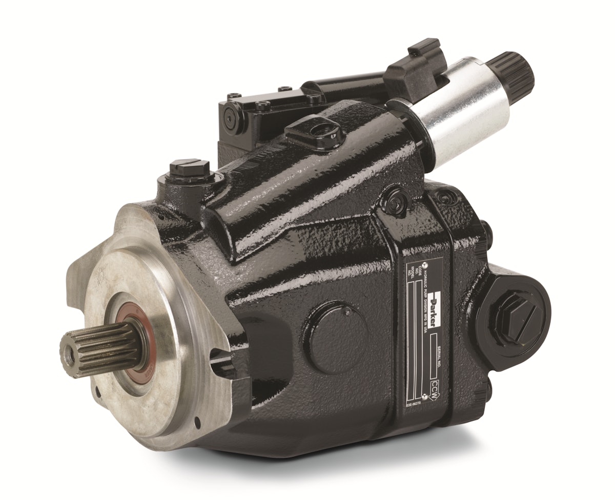 Parker Hannifin Previews P1M Series Pumps at IFPE 2017 OEM OffHighway