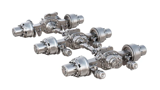 Meritor P600 Series Tridem Heavy-Haul Planetary Axle From: Meritor, Inc ...