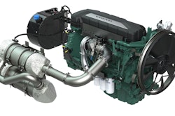 Stage V engine with EATS