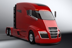 The Nikola One uses electric motors, battery pack and hydrogen fuel cell to achieve a range of over 1,000 miles between charges.