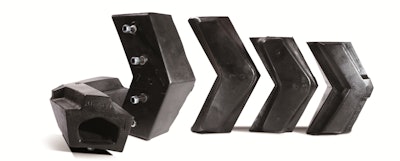 airBOSS rubber tire segments.