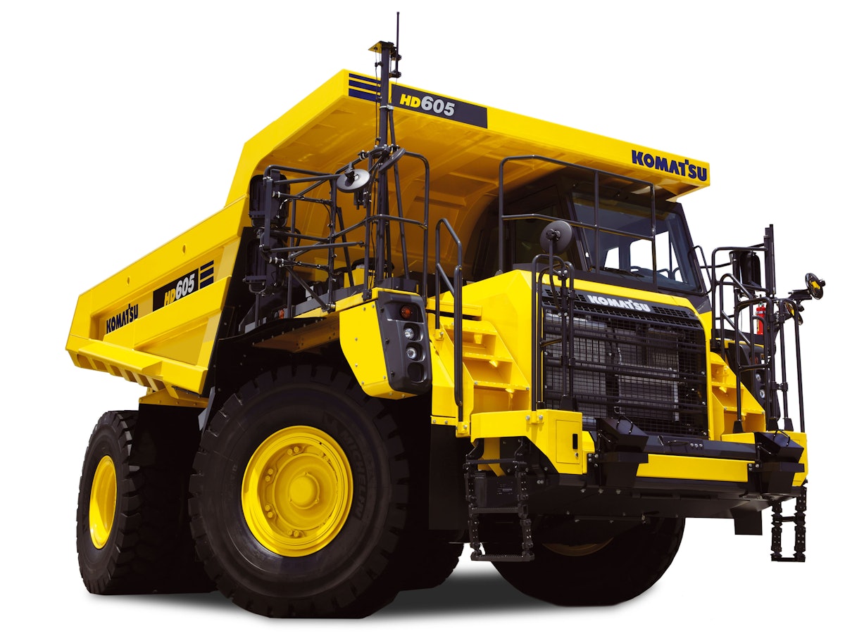 HD605-8 mechanical haul truck | Komatsu - ミニカー HD605-8 mechanical haul truck | Komatsu - ミニカー