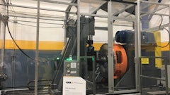 GKN's new hub test stand is capable of applying loads of up to 100,000 lbs.