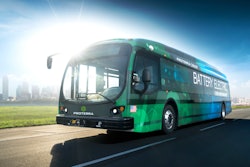 Proterra will test the autonomous capabilities of a transit bus, such as the one pictured, in real world public transport conditions.