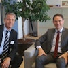 CECE President Bernd Holz (left) meets Commission Vice-President Jyrki Katainen (right)