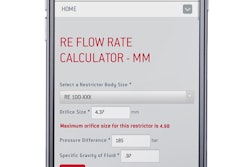 Sfc Koenig Flow Rate Calculator