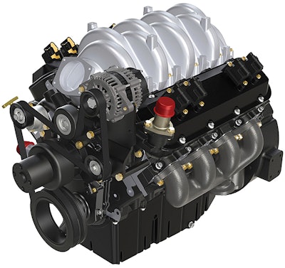 The PSI 8.8 L propane engine.