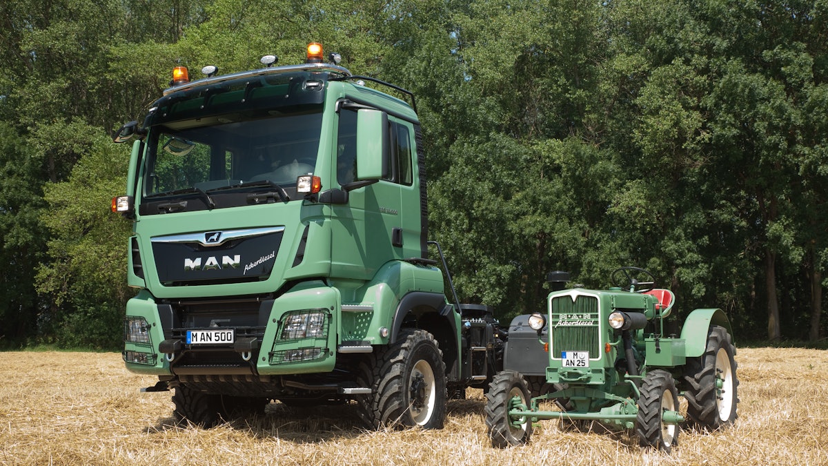 MAN TGS Configured for Agricultural Applications Exhibited at Agritechnica  2017