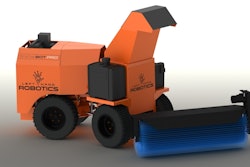 Snow Bot Pro Turned Side View