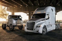 The 1942 Model 600 “Shovelnose” and the 2017 New Cascadia.