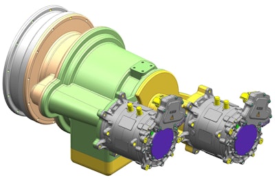 Dual Planetary Gear Transmission