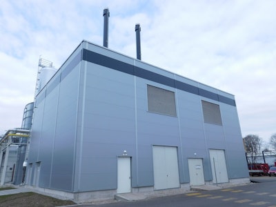 New combined heat and power plant at MAN Truck & Bus site in Munich.