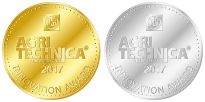 Medaillen Agritechnica 2017