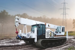 PANTHER T16 implement-ready model with rubber tracks.