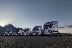 Volvo's new VNL family of long-haul trucks.