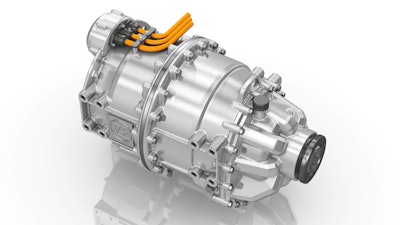 All-electric central drive