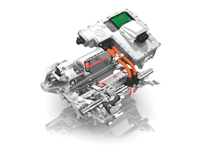 Leveraging its passenger car expertise, ZF has modified its central axle drive for passenger cars to make light commercial vehicles electric.