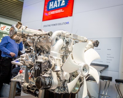 Hatz premieres at the Cemat Asia show and focuses on the new liquid cooled Hatz H-Series diesel engines.