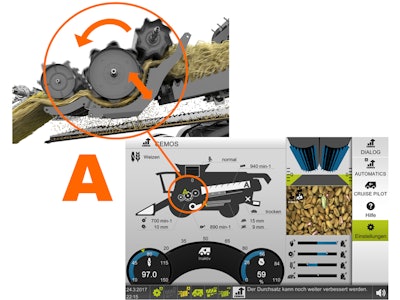 CLAAS Cemos Auto Thresing