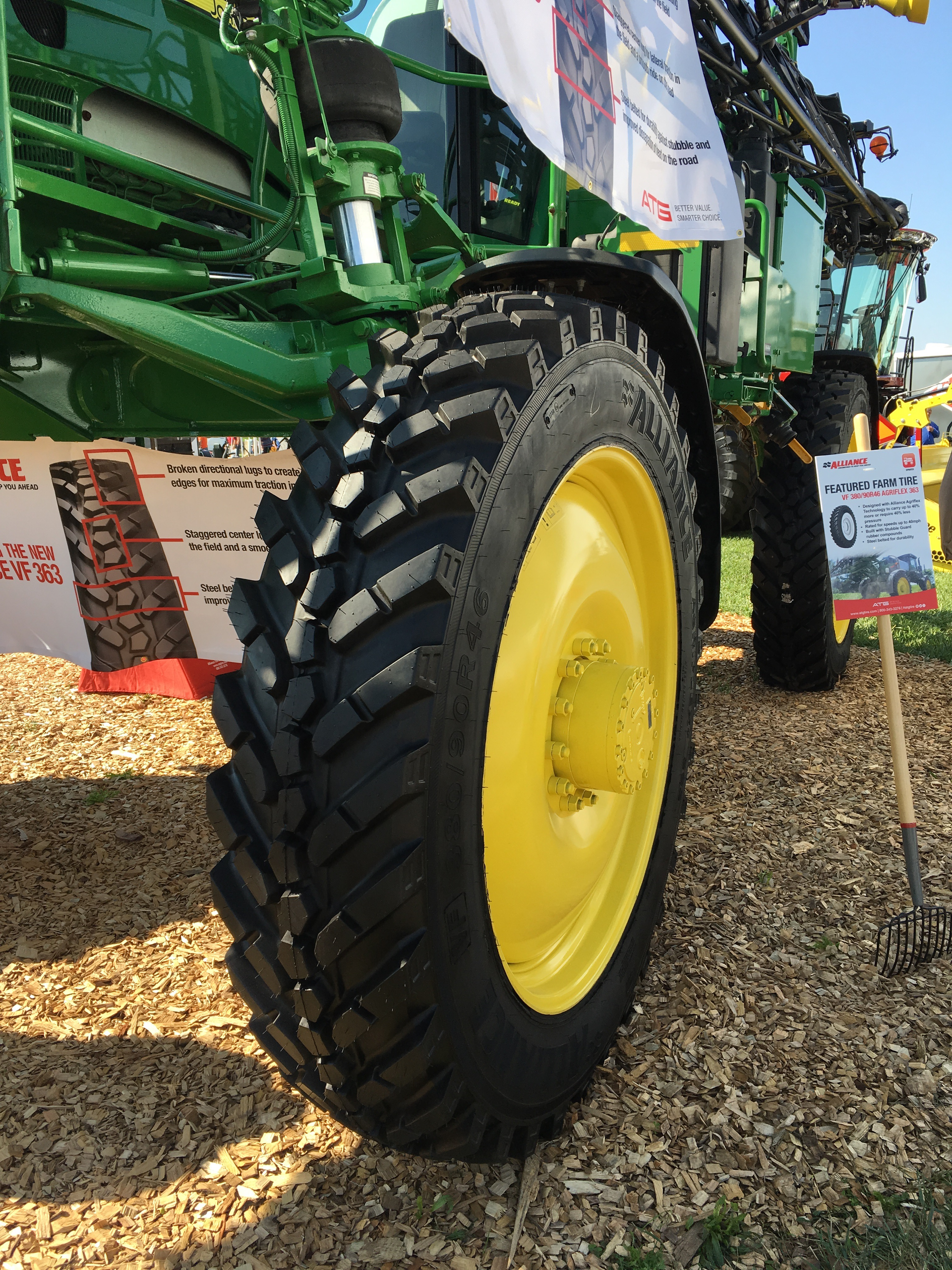 Ag tires for road travel, reduced soil compaction | OEM Off-Highway