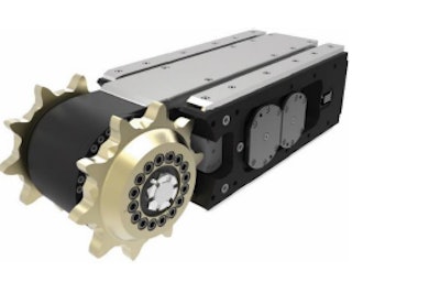 Underground mining tram drive