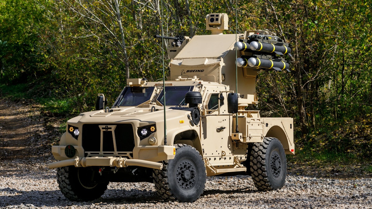 Oshkosh Defense Exhibiting JLTV Vehicles with Next Generation Weapon
