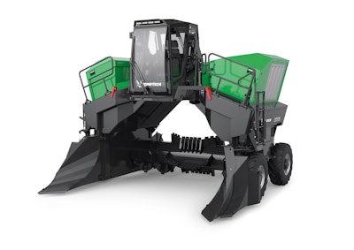 TopTurn X4500 compost turner by Komptech GmbH
