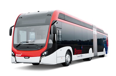 VDL Citea SLFA Electric fully electric articulated bus
