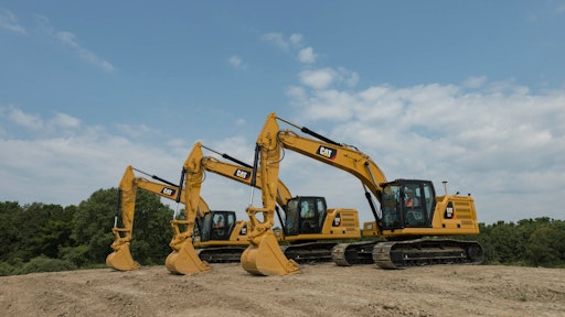 Cat 320, 320 Gc, 323 Hex, Side View