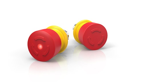 Eao Series 61 Compact Emergency Stop Switch