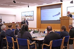 An audience of contractors, clients, academics and sustainability professionals gather at the London Construction Climate Challenge, hosted by Volvo Construction Equipment.