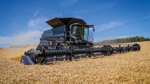 Mf Ideal 9 T Combine Working Cz 0717 1563