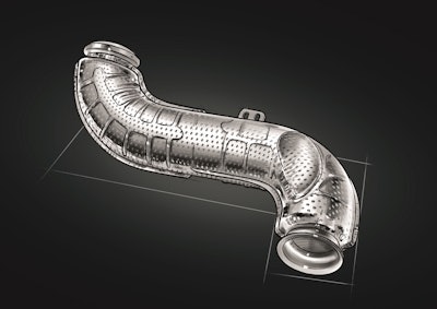 Tmax-Integral Insulation ensures optimum temperatures are maintained at all important points in the exhaust line, ensuring maximum efficiency in exhaust aftertreatment.
