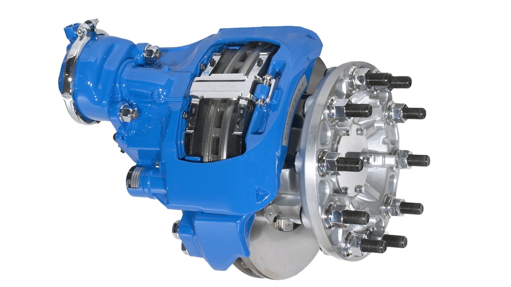 Bendix ADB22X Air Disc Brake Now Standard on all Axles of Peterbilt