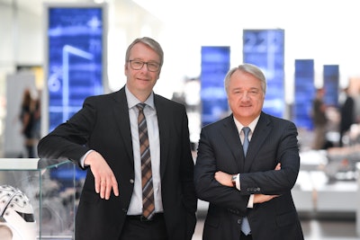 Dr. Sommer (left) and Dr. Sauer (right)