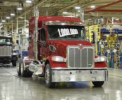 Peterbilt Produces its 1,000,000th Truck
