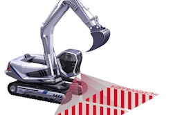 The VISIOTECH Projection-Technology can be used to optically delineate work or hazardous areas around a machine.