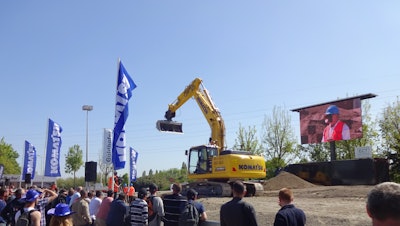 Intelligent Machine Control At Demo Area