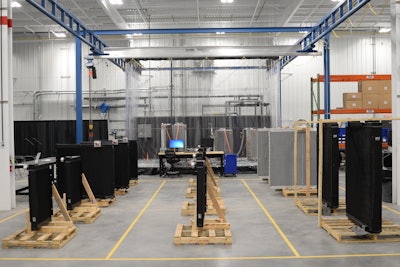 With its new thermocycle test stand, AKG can simultaneously test up to six products.