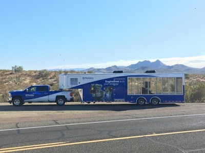 Customer experience trailer