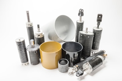 Polygon says there is significant market opportunity to be gleaned by incorporating composite materials into cylinders, such as reducing weight, improving corrosion resistance, and being electrically non-conductive.