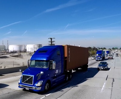 Truck platooning