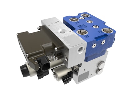 An Eaton ASV60 advanced steering valve with backup manifold.