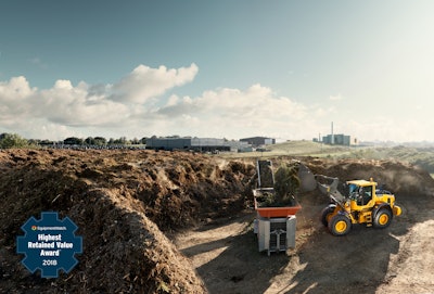 Equipment Watch Recognizes Volvo Ce With Multiple Highest Retained Value Awards 2