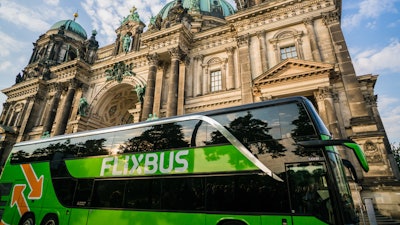 Flix Bus Berlin Free For Editorial Purposes