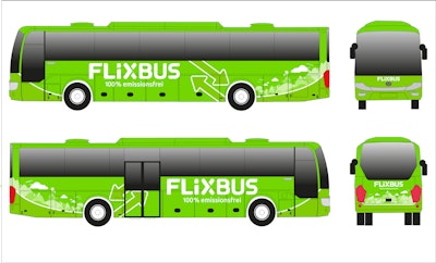 Flix Bus E Bus Modell 1